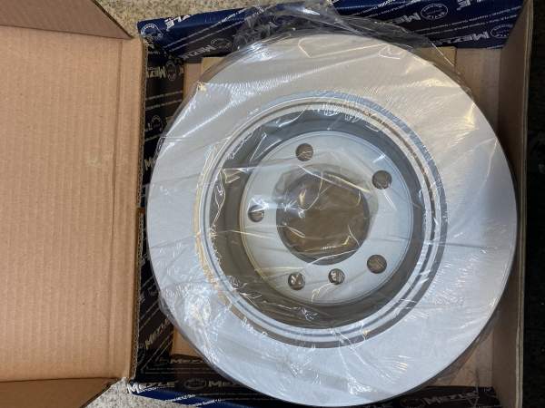 Bremsscheibe HA Meyle PLATINIUM f. BMW E36, E46 -- 1 Satz (2 Bremsscheiben)